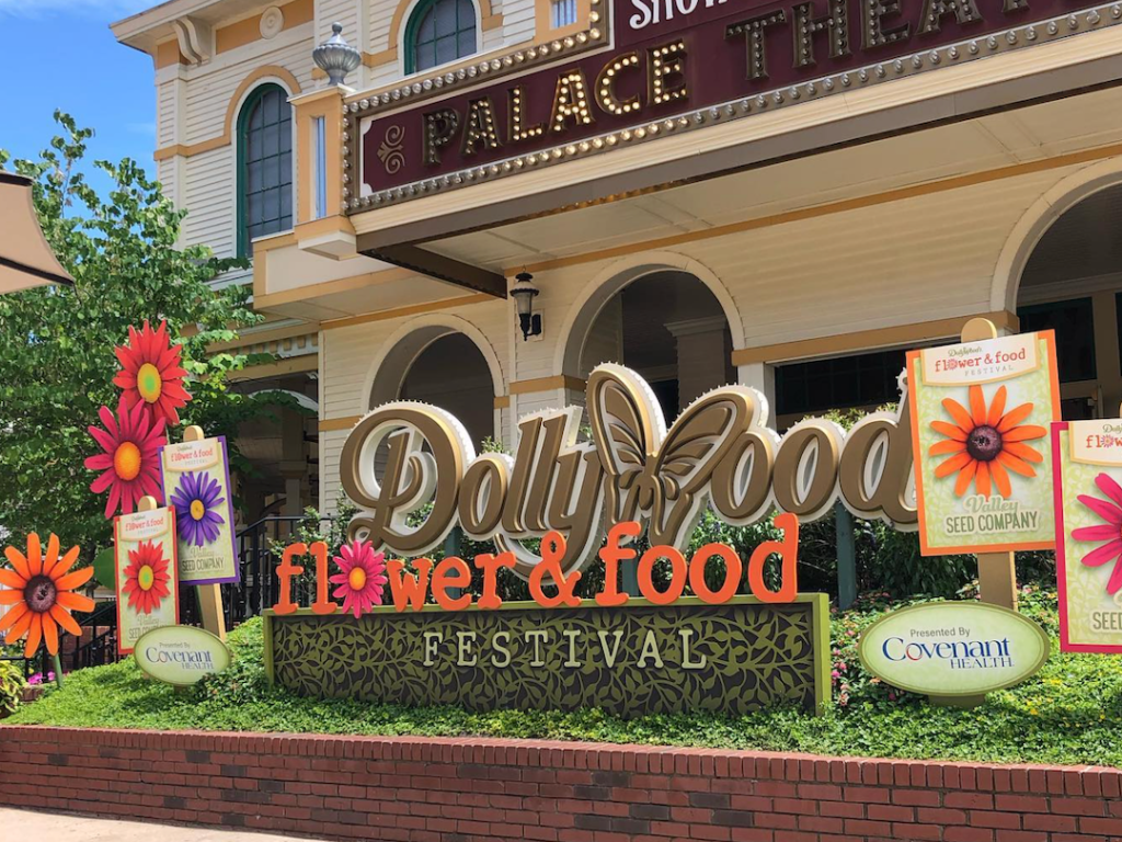 dollywood flower & food festival
